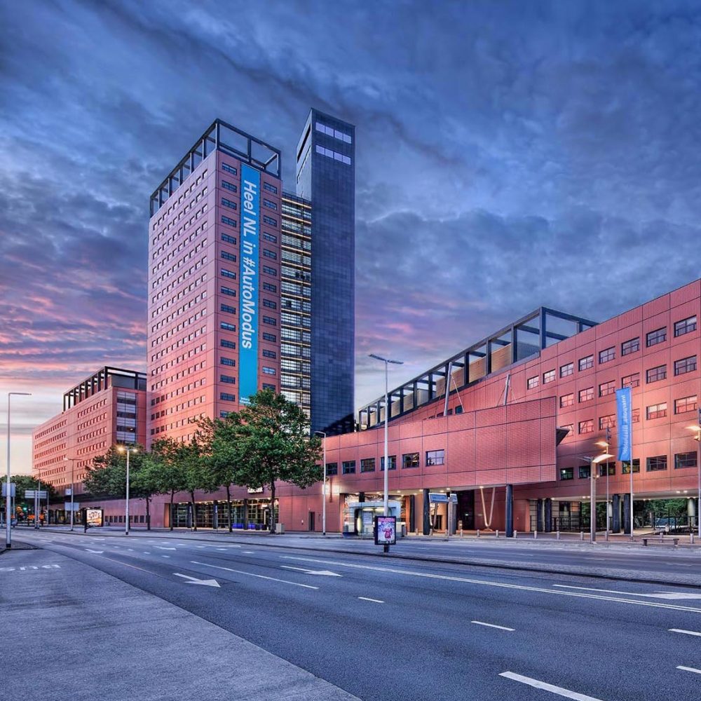 Interpolis building in evening light
